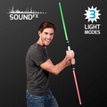 Light Up Deluxe Double Saber with Sound - Blank